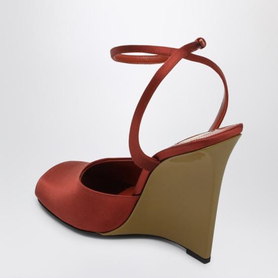 25SS 생로랑 힐/펌프스 8180079QNAO Brown - SAINT LAURENT