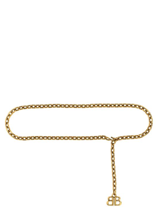 25FW 발렌시아가 벨트 8109602ABGQ8000 Gold