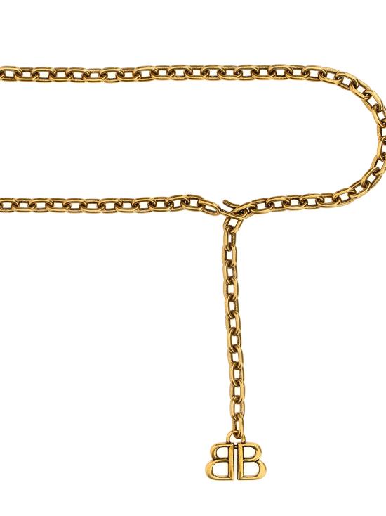 25FW 발렌시아가 벨트 8109602ABGQ8000 Gold - BALENCIAGA