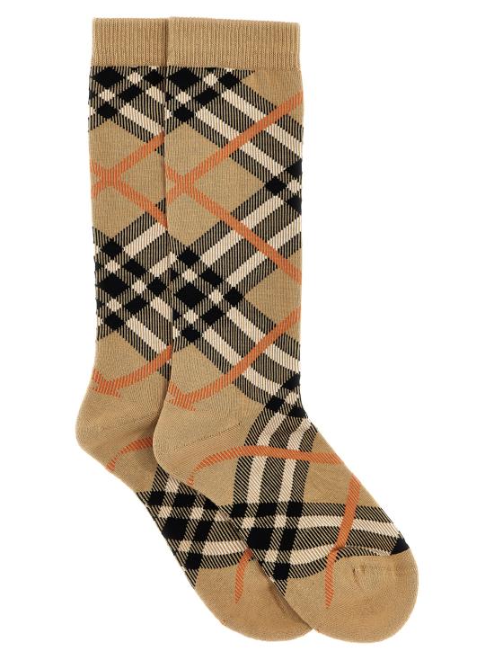 25SS 버버리 양말 8108517SANDIPCHECK Multicolor