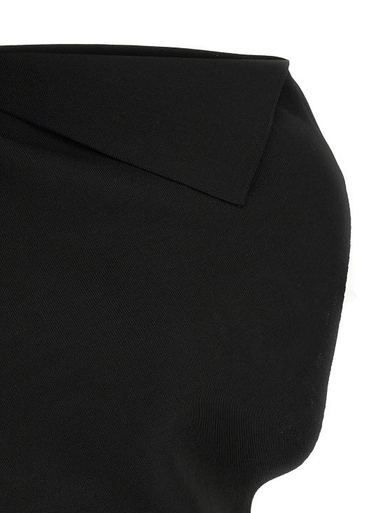 25SS 자크뮈스 탑 25E251KN6072437990 Black - JACQUEMUS