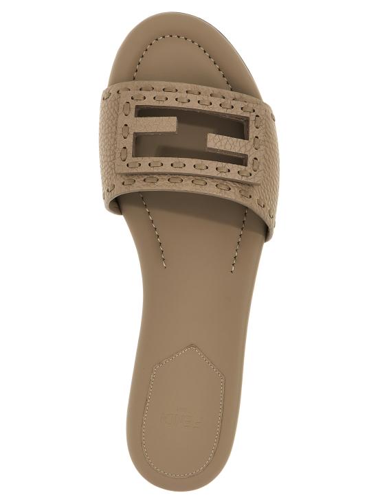 25SS 펜디 뮬/슬리퍼 8R8136AQY2F1MXM Gray - FENDI