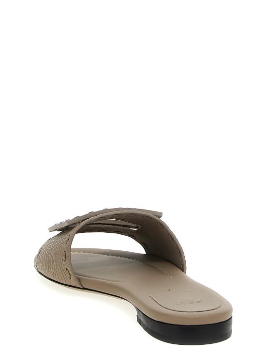 25SS 펜디 뮬/슬리퍼 8R8136AQY2F1MXM Gray - FENDI