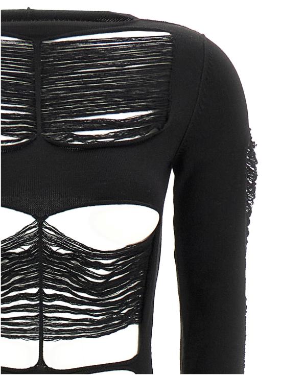 25SS 릭 오웬스 롱 원피스 RO01E7614KGRIDM09 Black - RICK OWENS