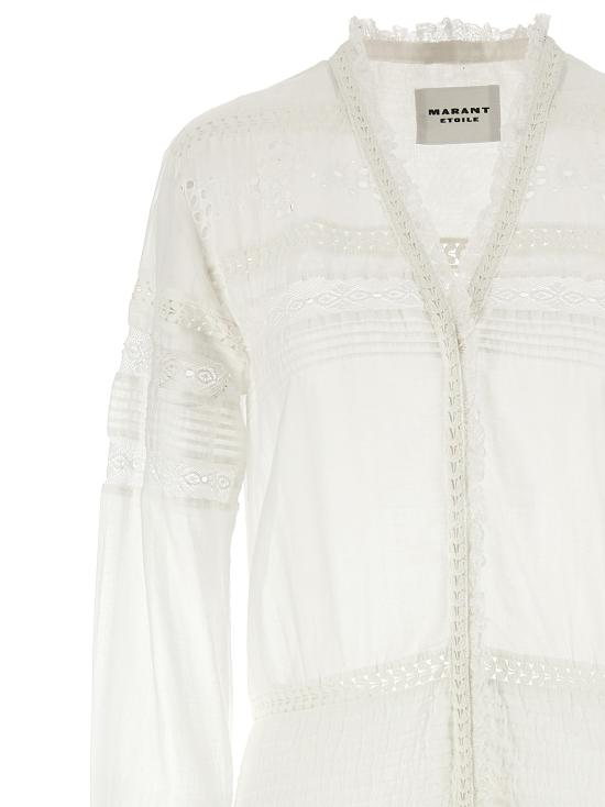 25SS 이자벨마랑에뚜왈 롱 원피스 RO0723FAC1J15E20WH White - ISABEL MARANT ETOILE