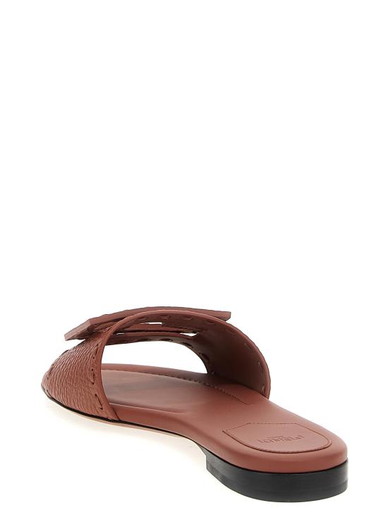 25SS 펜디 뮬/슬리퍼 8R8136AQY2F1STQ Brown - FENDI