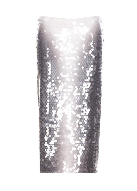 25SS 스포트막스 미디 스커트 2512771022600 TOANO 005 Silver