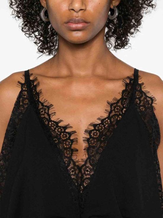  디 아티코 의류 250WCA00381PLL002AA100 Black - THE ATTICO