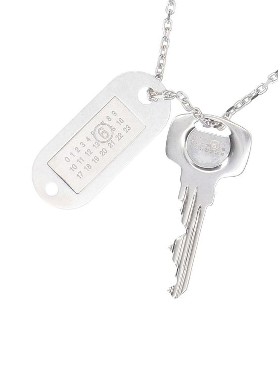  MM6 메종마르지엘라 목걸이/팬던트 SM6UU0067P7210952 Silver - MM6 MAISON MARGIELA