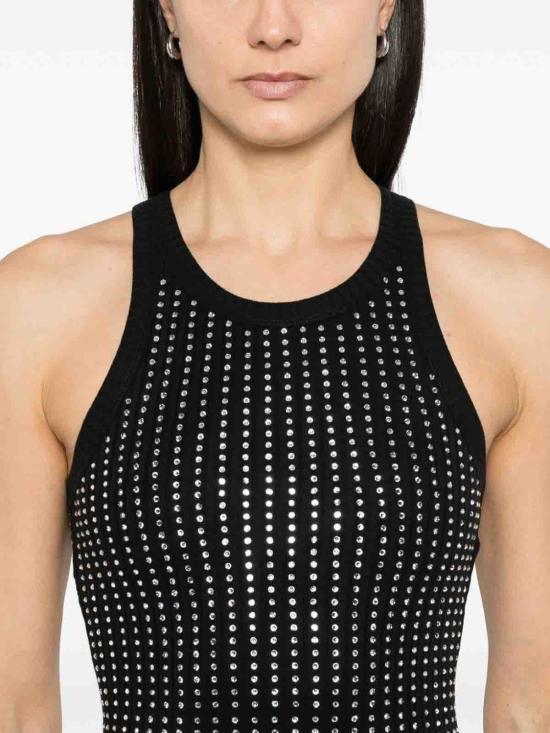  디 아티코 숏 원피스 250WCW00206JJJ051TR100 Black - THE ATTICO