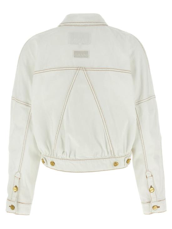 25SS 가니 자켓 J1658151 WHITE - GANNI