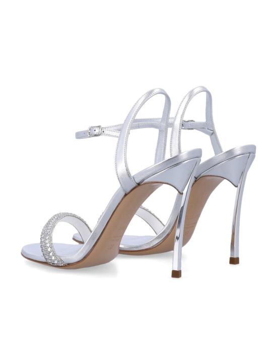 25SS 카사데이 힐/펌프스 25P1L304J100MC2646 A905 SILVER CRYSTAL - CASADEI