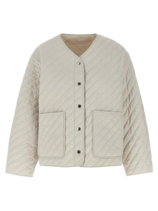  이브살로몬 자켓 25E25EFV04075K35WA1064 Beige - YVES SALOMON