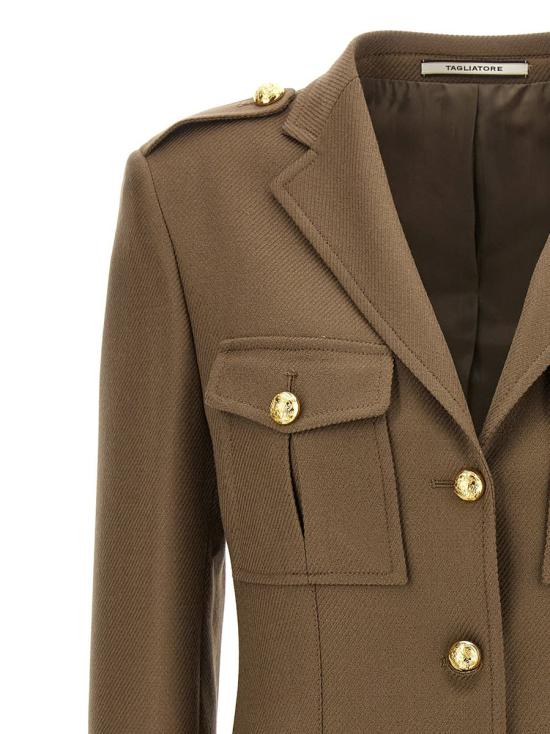 24FW 딸리아토레 아우터 JGIAMILA160032F1425 BROWN - TAGLIATORE