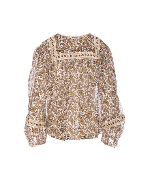  이자벨마랑 블라우스 HT0024FB C1J04E 23EC ECRU DOM - ISABEL MARANT