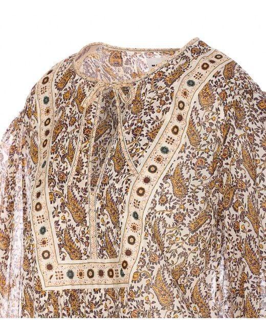 25SS 이자벨마랑 블라우스 HT0024FBC1J04E23EC ECRU DOM - ISABEL MARANT