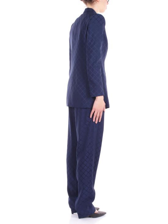 25SS 엘리자베타프랜치 코트 GI15352E2 DC8 Blue - ELISABETTA FRANCHI