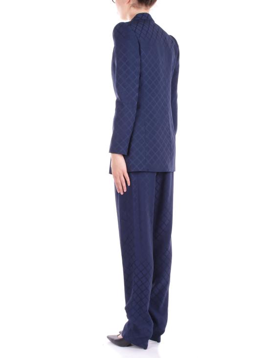 25SS 엘리자베타프랜치 코트 GI15352E2 DC8 Blue - ELISABETTA FRANCHI