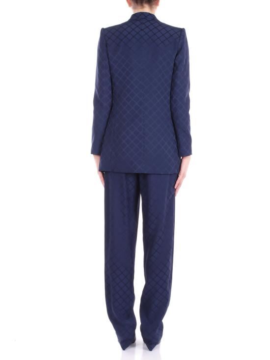 25SS 엘리자베타프랜치 코트 GI15352E2 DC8 Blue - ELISABETTA FRANCHI