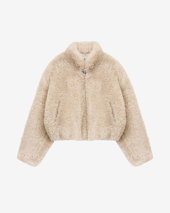 25SS 이자벨마랑 무스탕 MA0382FAC1A01E23EC ECRU DOM