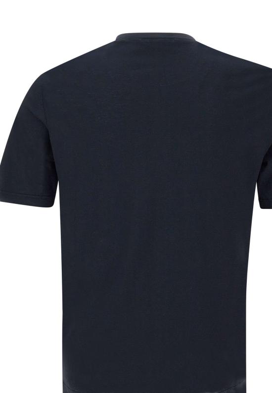 26SS 필리포 드 로렌티스 반팔 티셔츠 TSMCJCREPE U890 BLU - FILIPPO DE LAURENTIIS