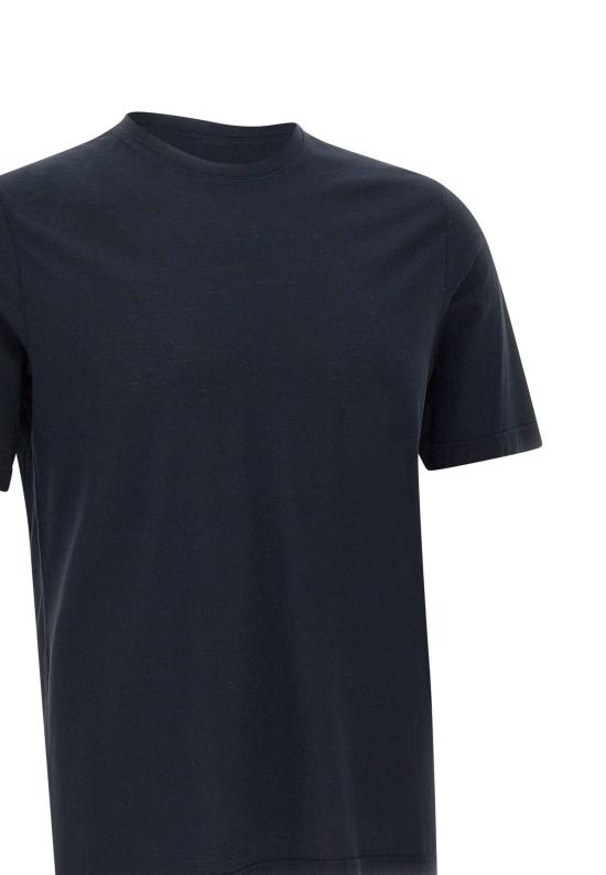 26SS 필리포 드 로렌티스 반팔 티셔츠 TSMCJCREPE U890 BLU - FILIPPO DE LAURENTIIS