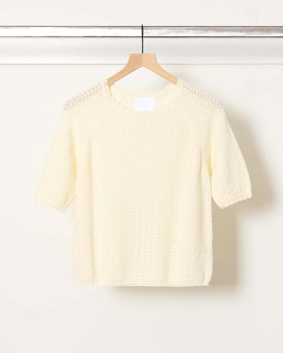  몰리 반팔 티셔츠 컨페티  내추럴