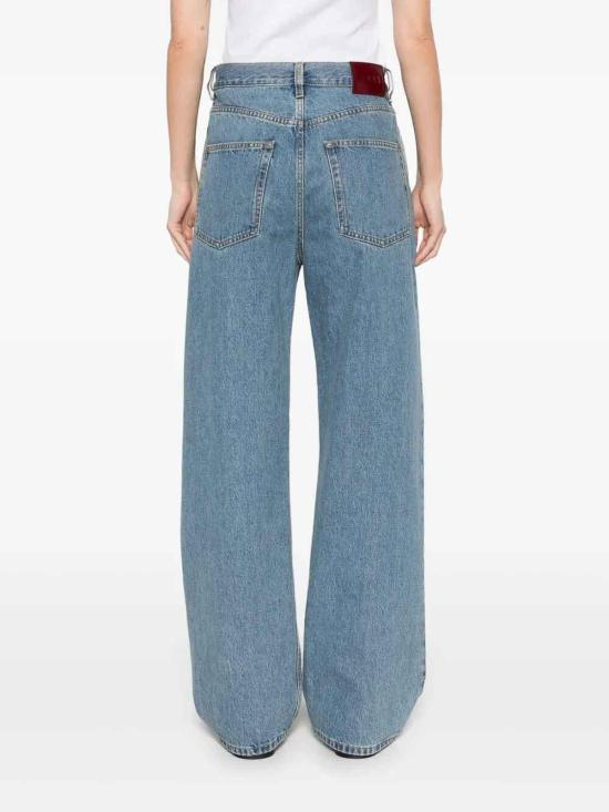  구찌 스트레이트 팬츠 828604XDDAS4011 Blue - GUCCI