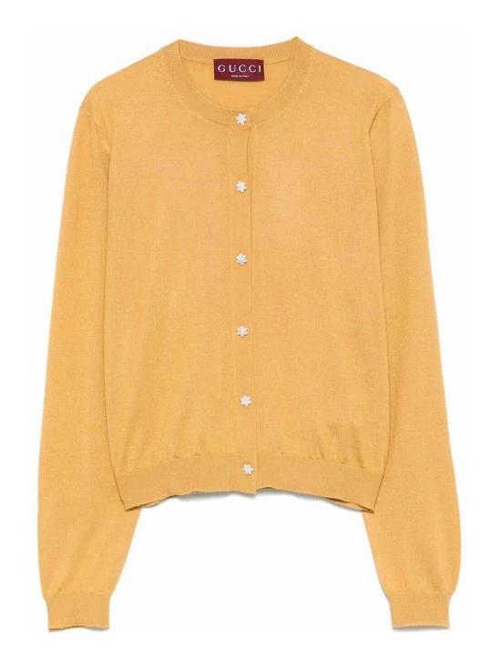  구찌 가디건 820164XKEOW7217 Yellow