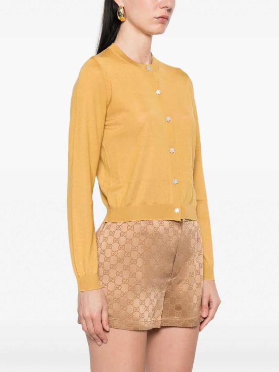  구찌 가디건 820164XKEOW7217 Yellow - GUCCI