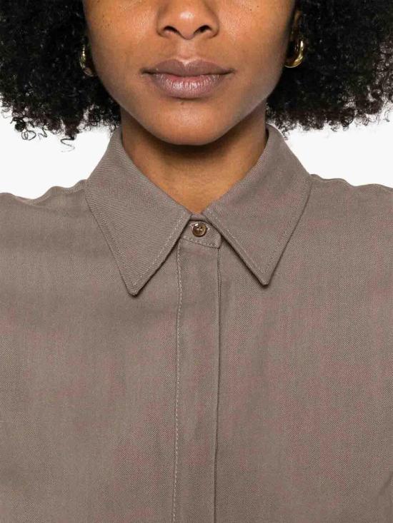  브루넬로 쿠치넬리 스커트 MH126A5322C2925 Brown - BRUNELLO CUCINELLI