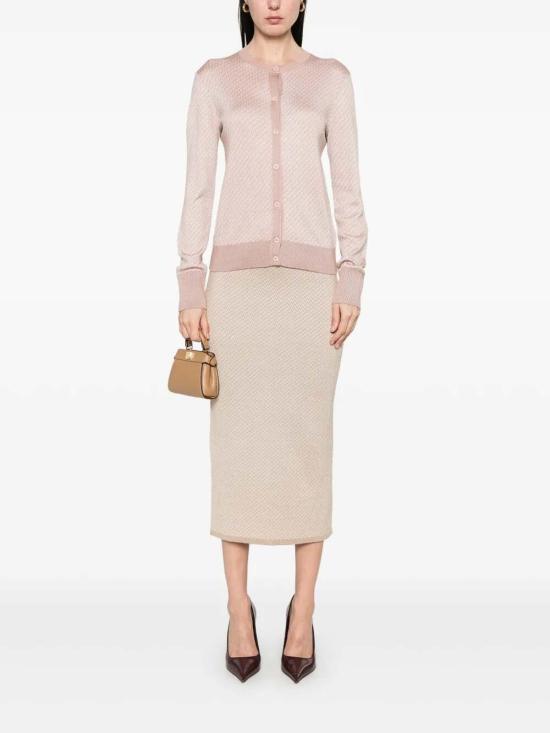  펜디 가디건 FZE524ATPYF1RX7 Cream - FENDI