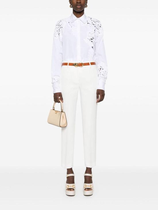  에르마노 설비노 팬츠 D466P300ILM14800 White - ERMANNO SCERVINO