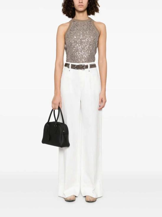  브루넬로 쿠치넬리 팬츠 ML996P5992C600 Beige - BRUNELLO CUCINELLI