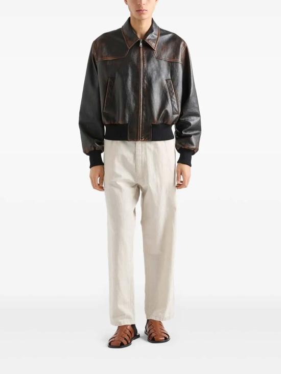  프라다 팬츠 GEP40314J2SOOOF0ABR Beige - PRADA