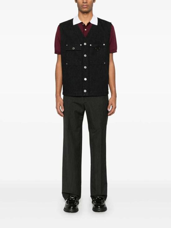  프라다 베스트 GEB28116HDSOOOF0557 Black - PRADA