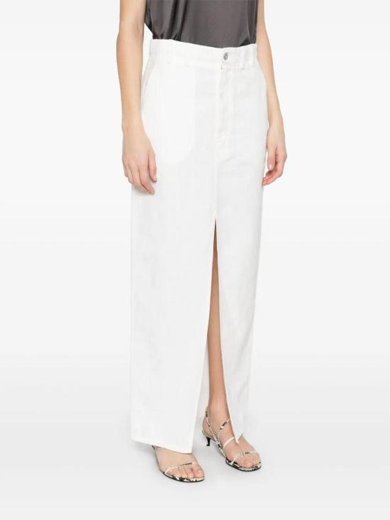  브루넬로 쿠치넬리 스커트 ML996G3822C600 Beige - BRUNELLO CUCINELLI