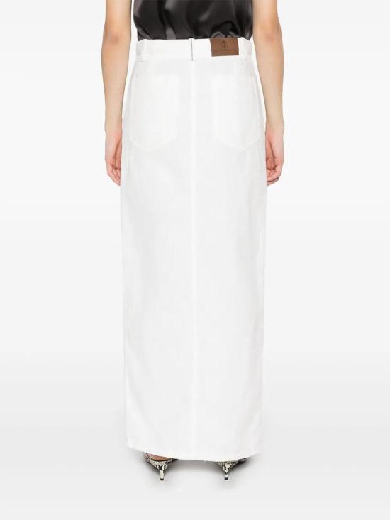  브루넬로 쿠치넬리 스커트 ML996G3822C600 Beige - BRUNELLO CUCINELLI