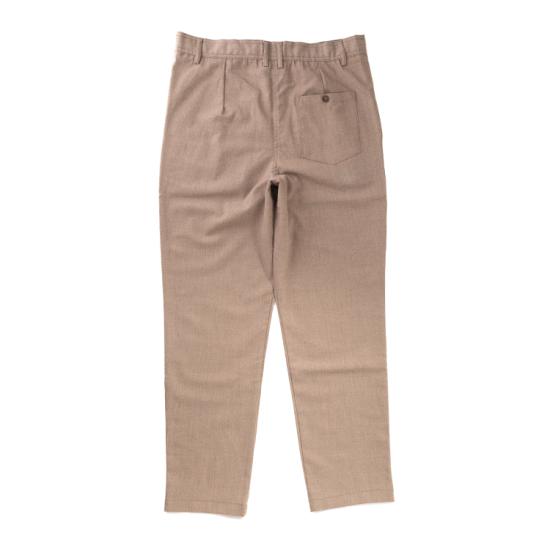  왁스 런던 스트레이트 팬츠 AW24 TRO PLE AYH NAT NATURAL Beige - WAX LONDON