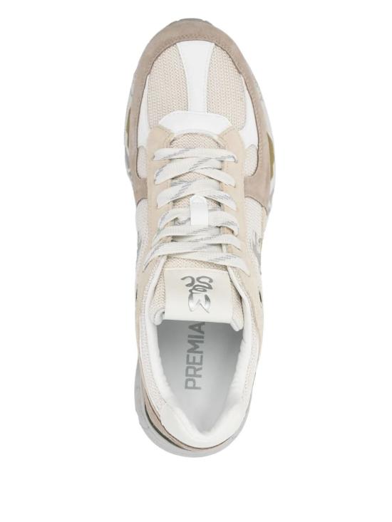 25SS 프리미아타 스니커즈 MASE 7241 WHITE GREY NATURAL - PREMIATA