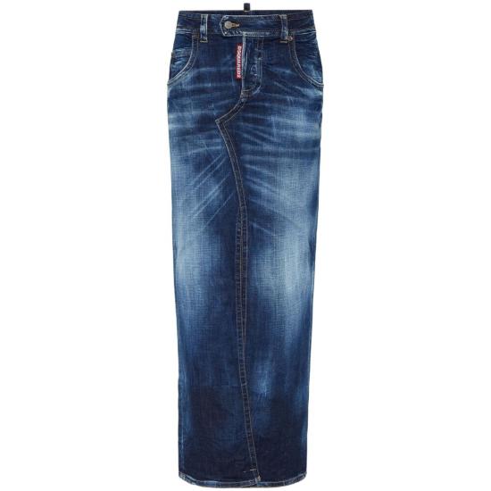 25SS 디스퀘어드2 롱 스커트 S30664S75MA0982