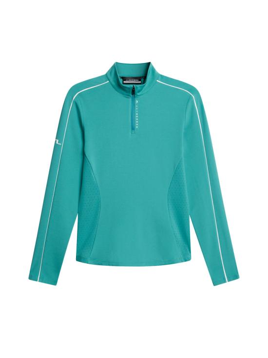  제이린드버그 긴팔 티셔츠 GWJS12687 O257 TEAL DOM