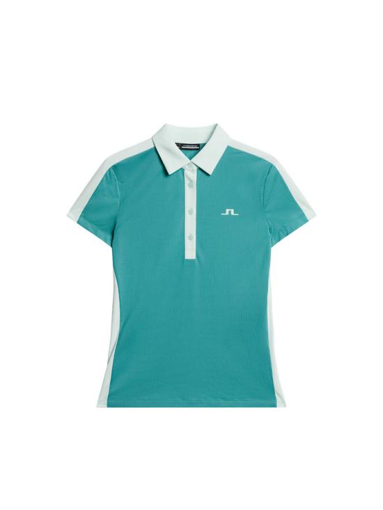  제이린드버그 폴로 티셔츠 GWJT12636O257 TEAL DOM
