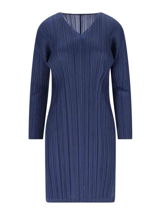  플리츠플리즈 블라우스 PP56JT12275 Blue