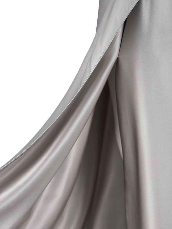 25SS 조르지오 아르마니 롱 스커트 GW000806TE10101U8045 Grey - GIORGIO ARMANI