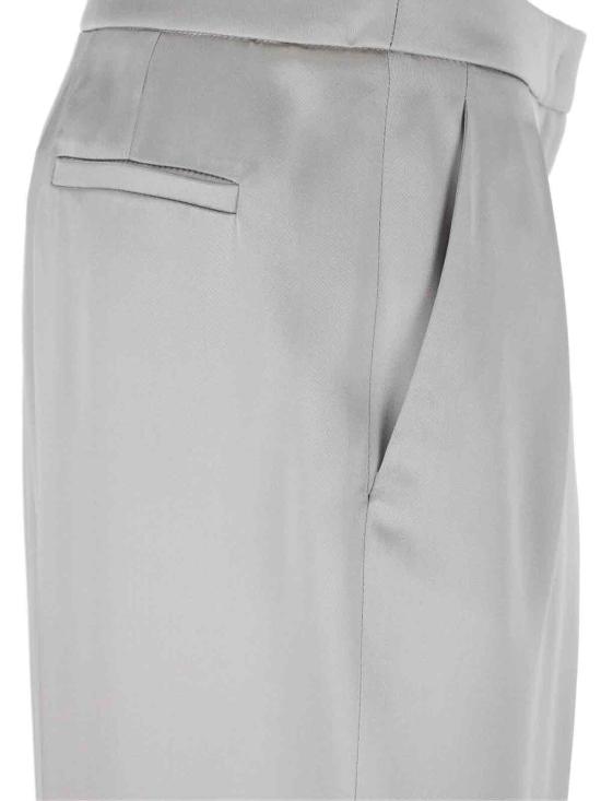  조르지오 아르마니 스트레이트 팬츠 GW000641TE10101U8045 Grey - GIORGIO ARMANI