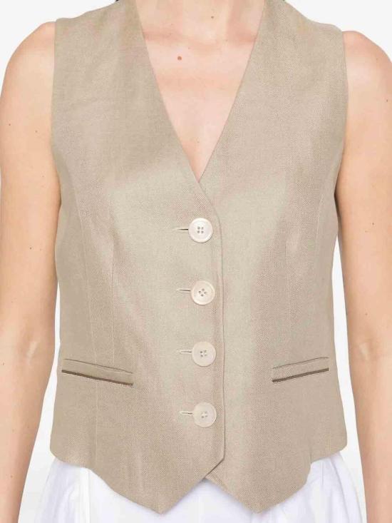  페세리코 베스트 S0312302606048 Beige - PESERICO