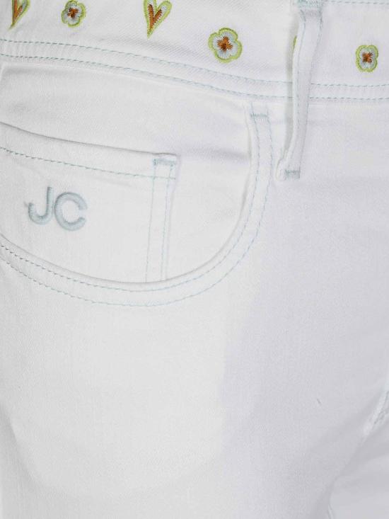 24FW 야콥코헨 스트레이트 팬츠 VQ02281S3629A00 White - JACOB COHËN