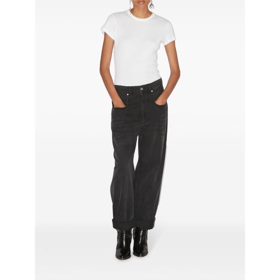 25SS 이자벨마랑에뚜왈 스트레이트 팬츠 C1H01EPA0501FB - ISABEL MARANT ETOILE