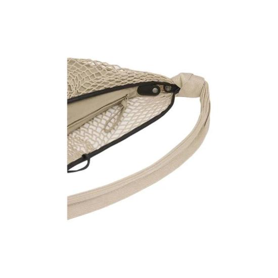 26SS 르메르 폴리에스터 네트 크루아상 필트 백 BG0128 TP0006 204 LIGHT BEIGE DOM - LEMAIRE